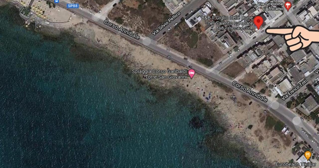B&B Il Giglio Delle Dune ตอร์เร ซาน จิโอวานนิ อูเจนโต ภายนอก รูปภาพ